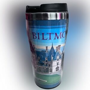 🆕 Biltmore Travel mug - never used. Hand wash only.